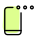 Cell phone with waiting or loading dots icon