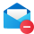 Rimuovi Open Envelope icon