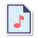 音声ファイル icon