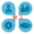 facteur-de-succès-critique-externe-indicateurs-clés-de-performance-flat-wichaiwi icon