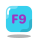 tecla f9 icon