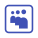 Myspace Quadrat umrandet icon