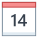 カレンダー14 icon