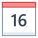 Calendar 16 icon