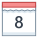 Calendar 8 icon