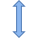 Redimensionar Vertical icon