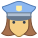 Poliziotto donna icon