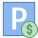 Estacionamento pago icon