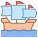 Großes Segelschiff icon