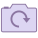 Ruota fotocamera icon