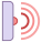 Envío de rayos infrarrojos icon