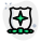 Star crossed shield award for homeland security officers uniform badge icon