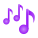 note-musicali-emoji icon