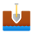 puits creusé à la main icon