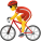 uomo in bicicletta icon