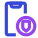 Smartphone shield icon