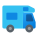 Camping-car icon