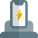 Smartphone rest power charging station dock layout icon