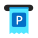 ticket de parking icon