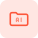 Folder of programming of artificial intelligence isolated on a white background icon