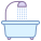 Ducha y bañera icon