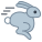 Lapin qui court icon