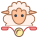 Sheep on Bike icon