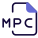 Musepack or MPC is an open source audio codec. icon