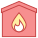 Feuerwehrstation icon