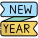 New Year Banner icon