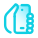 Hand-mit-Smartphone icon