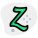 external-zerply-network-for-creative-talent-in-tv-film-and-games-logo-green-tal-revivo icon