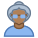 Person Old Female Skin Type 6 icon