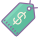 Etiqueta de precio USD icon