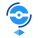 Pokestop blau icon