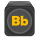 B icon