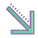 Unten rechts icon