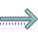 Flèche droite icon