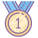 Medalha de primeiro lugar icon