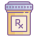 Flacon de pilules sur ordonnance icon