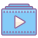 Playlist video icon