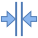 Fusionner verticalement icon