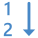 Ordinamento numerico icon