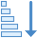 Clasificación ascendente icon