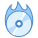 Burn CD icon