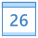 カレンダー26 icon