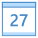 Calendário 27 icon