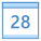 Calendario 28 icon
