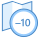 Zeitzone -10 icon
