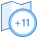 タイムゾーン +11 icon